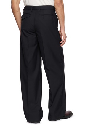 背面 - 点击放大 - KOLOR - Pleated Wide Leg Pants