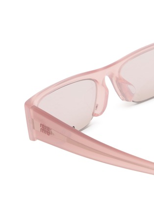 细节 - 点击放大 - MIU MIU - Main Collection Rectangle Sunglasses