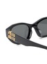 细节 - 点击放大 - MIU MIU - Miu Glimpse Oval Sunglasses