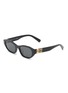 首图 - 点击放大 - MIU MIU - Miu Glimpse Oval Sunglasses