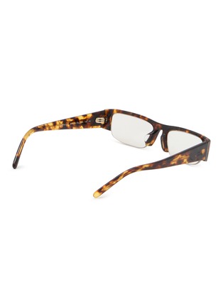 模特儿示范图 - 点击放大 - MIU MIU - Main Collection Rectangular Optical Glasses