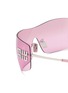 细节 - 点击放大 - MIU MIU - Main Collection Rectangle Sunglasses
