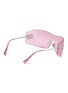 模特儿示范图 - 点击放大 - MIU MIU - Main Collection Rectangle Sunglasses