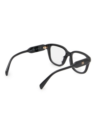 模特儿示范图 - 点击放大 - MIU MIU - Main Collection Square Optical Glasses