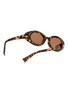 模特儿示范图 - 点击放大 - MIU MIU - Main Collection Oval Sunglasses