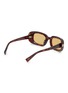 模特儿示范图 - 点击放大 - MIU MIU - Main Collection Rectangle Sunglasses