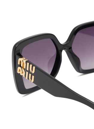 细节 - 点击放大 - MIU MIU - Main Collection Square Sunglasses