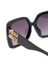 细节 - 点击放大 - MIU MIU - Main Collection Square Sunglasses