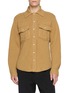 首图 - 点击放大 - BARRIE - Cashmere Cotton Denim Overshirt
