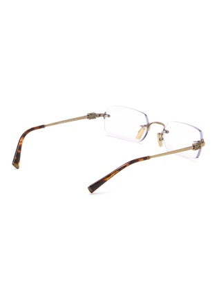 模特儿示范图 - 点击放大 - MIU MIU - Main Collection Rectangular Optical Glasses
