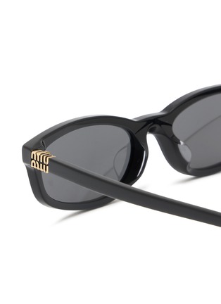 细节 - 点击放大 - MIU MIU - Miu Regard Rectangle Sunglasses
