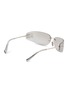 模特儿示范图 - 点击放大 - MIU MIU - Fashion Show Metal Rectangle Sunglasses
