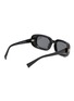 模特儿示范图 - 点击放大 - MIU MIU - Main Collection Rectangle Sunglasses