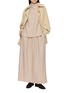 模特儿示范图 - 点击放大 - INTO THE EAST - 须边抽褶加长半身裙