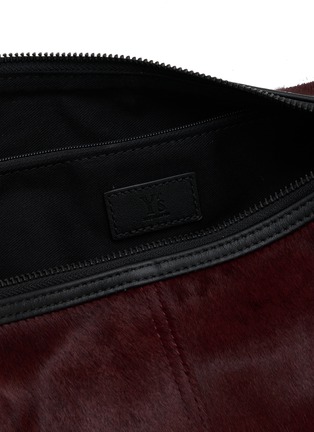细节 - 点击放大 - Y'S - Banana Shape Leather Bag