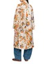 背面 - 点击放大 - BOKJA - Floral Rounded Collar Long Coat