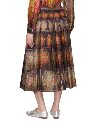背面 - 点击放大 - BOKJA - Elasticated Pleated Midi Skirt