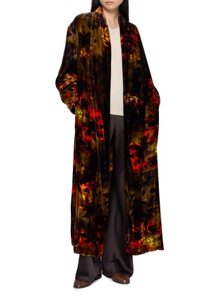 模特儿示范图 - 点击放大 - BOKJA - Reversible Robe Coat