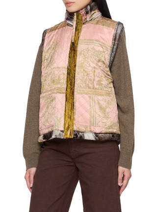 细节 - 点击放大 - BOKJA - Reversible Velvet Puffer Gilet