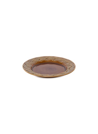 细节 –点击放大 - HOUSE OF CAPRICORN - Vime Ceramic Dessert Plate — Brown