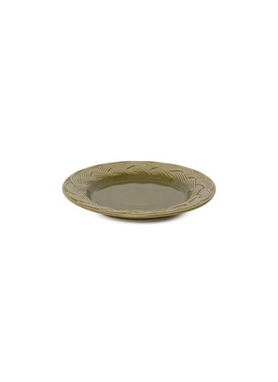 细节 –点击放大 - HOUSE OF CAPRICORN - Vime Ceramic Dessert Plate — Green
