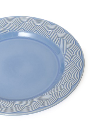 细节 –点击放大 - HOUSE OF CAPRICORN - Vime Ceramic Dinner Plate — Blue