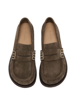 细节 - 点击放大 - JW ANDERSON - Suede Loafer Moccasins