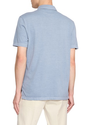 背面 - 点击放大 - JAMES PERSE - Sueded Jersey Polo Shirt