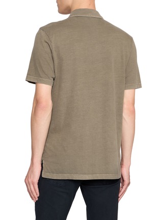 背面 - 点击放大 - JAMES PERSE - Sueded Jersey Polo Shirt