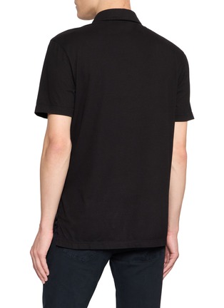 背面 - 点击放大 - JAMES PERSE - Sueded Jersey Polo Shirt