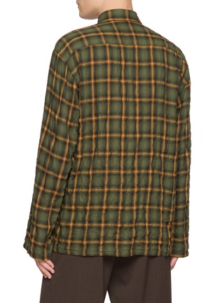 背面 - 点击放大 - SONG FOR THE MUTE - Shrunken Check School Shirt