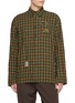 首图 - 点击放大 - SONG FOR THE MUTE - Shrunken Check School Shirt
