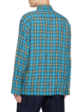 背面 - 点击放大 - SONG FOR THE MUTE - Shrunken Check School Shirt
