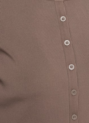  - SKIMS - REFINED KNIT 露脐开衫