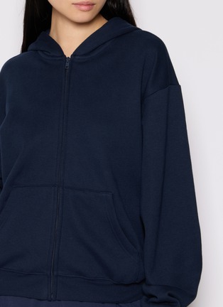  - SKIMS - COTTON FLEECE 连帽拉链夹克