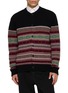 首图 - 点击放大 - WOOYOUNGMI - Round Neck Knit Cardigan