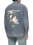 背面 - 点击放大 - WOOYOUNGMI - Printed Back Light Wash Denim Shirt
