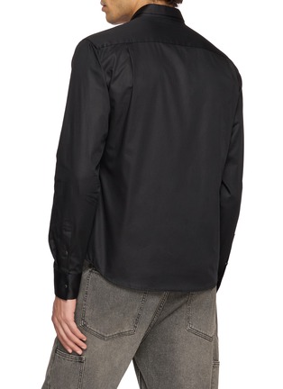 背面 - 点击放大 - WOOYOUNGMI - Small Round Collar Cotton Shirt