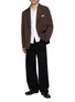 模特儿示范图 - 点击放大 - WOOYOUNGMI - Logo Pin Cotton Poplin Shirt