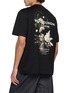 背面 - 点击放大 - WOOYOUNGMI - Floral Printed Back Logo Cotton T-shirt