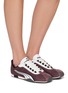 模特儿示范图 - 点击放大 - PUMA - H-Street Mesh Unisex Sneakers