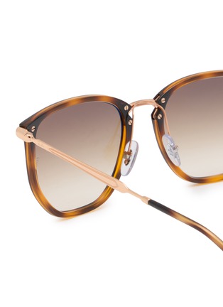 细节 - 点击放大 - RAY-BAN - Acetate Metal Irregular Sunglasses