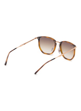 模特儿示范图 - 点击放大 - RAY-BAN - Acetate Metal Irregular Sunglasses