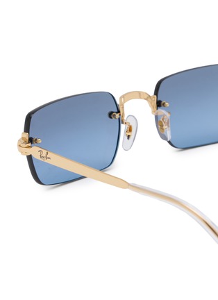 细节 - 点击放大 - RAY-BAN - Metal Irregular Sunglasses