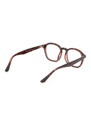 模特儿示范图 - 点击放大 - RAY-BAN - Acetate Round  Optical Glasses