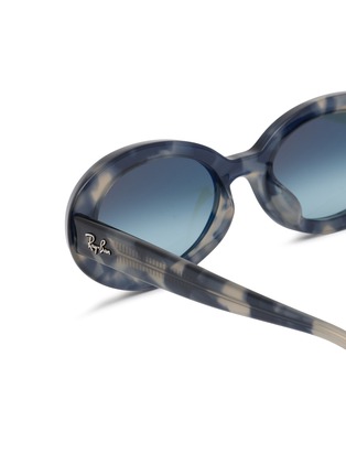 细节 - 点击放大 - RAY-BAN - Acetate Oval Sunglasses