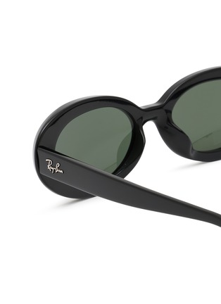 细节 - 点击放大 - RAY-BAN - Acetate Oval Sunglasses
