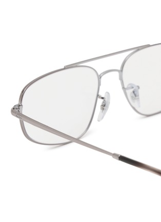 细节 - 点击放大 - RAY-BAN - Metal Aviator Optical Glasses