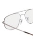 细节 - 点击放大 - RAY-BAN - Metal Aviator Optical Glasses