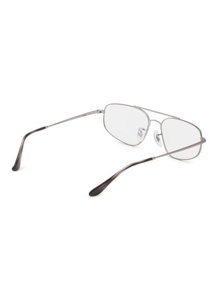 模特儿示范图 - 点击放大 - RAY-BAN - Metal Aviator Optical Glasses